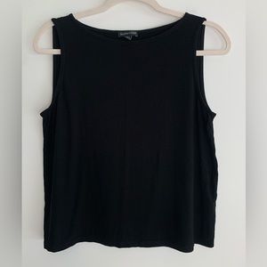 EILEEN FISHER BLACK SHIRT WOMENS SIZE SMALL